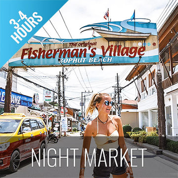 Fisherman´s Village Night Market Round-Trip Transfer Koh Samui - kohsamui.tours